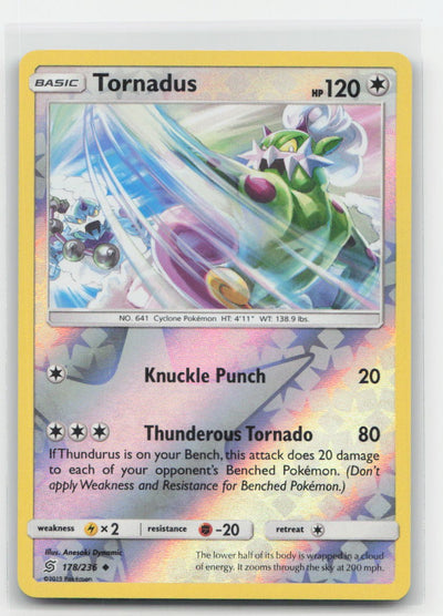 Tornadus Unified Minds 178/236 UC Pokemon NM