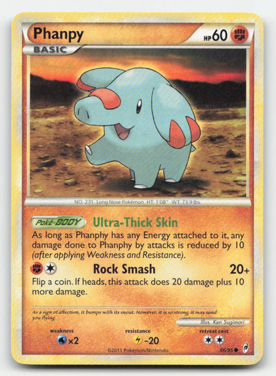 Phanpy Call of Legends 66/95 C Pokemon LP