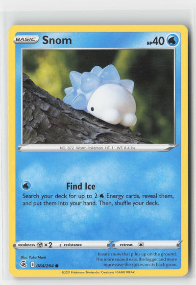 Snom Fusion Strike 084/264 C Pokemon LP