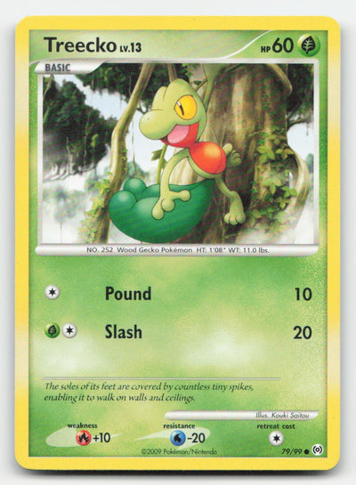 Treecko Arceus 79/99 C Pokemon MP
