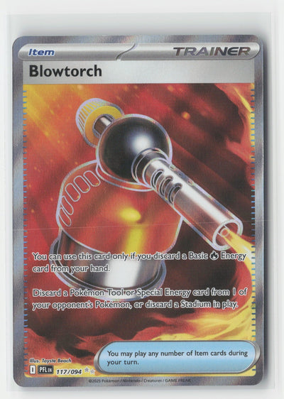 Blowtorch Holo ME02: Phantasmal Flames PFL 117/094 Pokemon TCG
