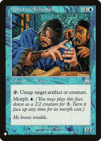 Aphetto Alchemist LIST #64/350 (Near Mint Uncommon) Magic: The Gathering: The List Reprints