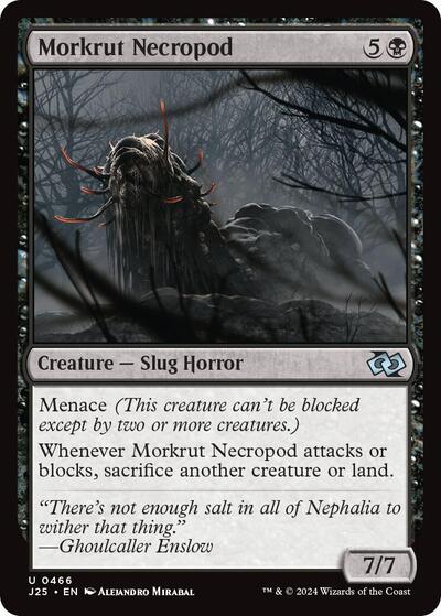Morkrut Necropod J25 #466 (Near Mint Uncommon) Magic: The Gathering: Foundations Jumpstart