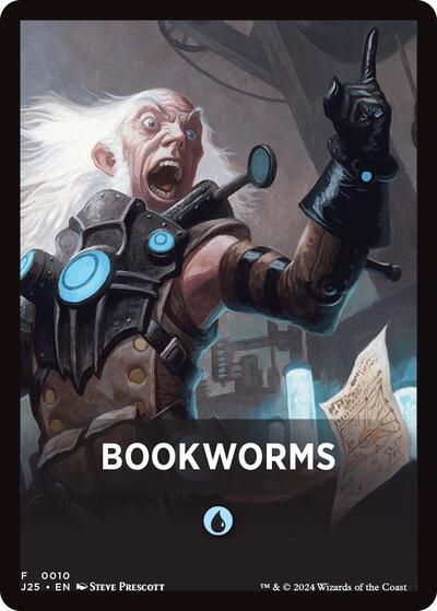 Bookworms Theme Card J25 #10 (Near Mint T) Magic: The Gathering: Foundations Jumpstart