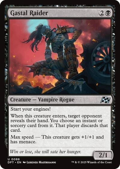 Gastal Raider DFT #86 (Near Mint Uncommon) Magic: The Gathering: Aetherdrift