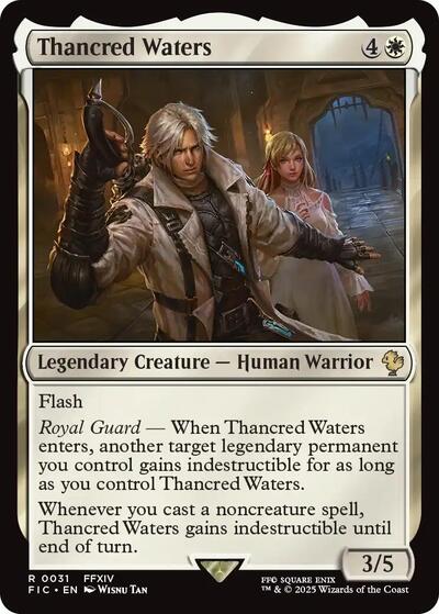 Thancred Waters FIC #31 (Near Mint Rare) Magic: The Gathering: Commander: FINAL FANTASY