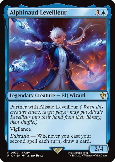 Alphinaud Leveilleur FIC #33 (Near Mint Rare) Magic: The Gathering: Commander: FINAL FANTASY