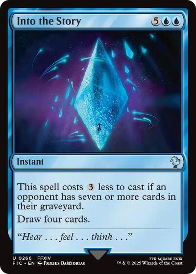 Into the Story FIC #266 (Near Mint Uncommon) Magic: The Gathering: Commander: FINAL FANTASY