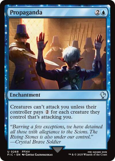 Propaganda FIC #268 (Near Mint Uncommon) Magic: The Gathering: Commander: FINAL FANTASY