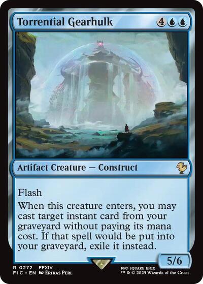 Torrential Gearhulk FIC #272 (Near Mint Rare) Magic: The Gathering: Commander: FINAL FANTASY