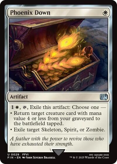 Phoenix Down FIN #29 (Near Mint Uncommon) Magic: The Gathering: FINAL FANTASY