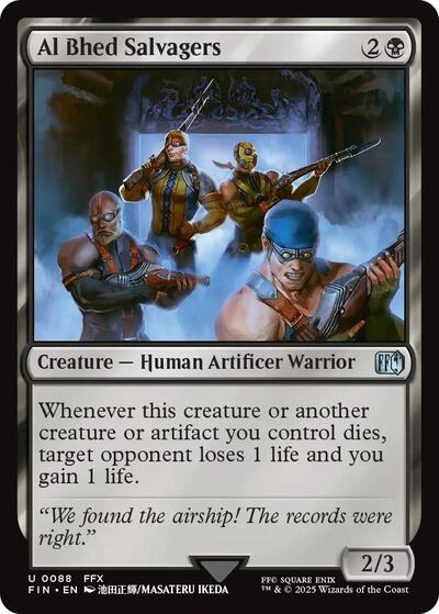 Al Bhed Salvagers FIN #88 (Near Mint Uncommon) Magic: The Gathering: FINAL FANTASY
