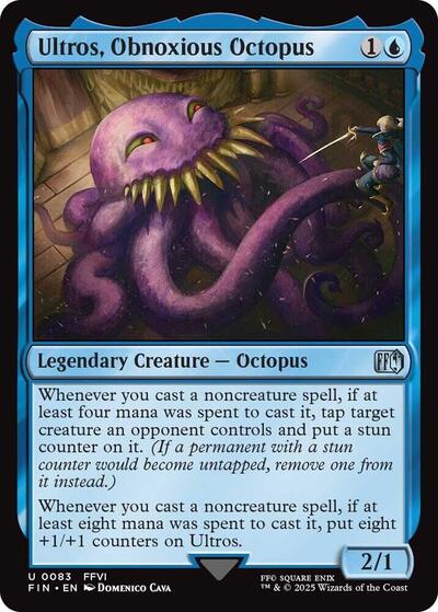 Ultros, Obnoxious Octopus FINAL FANTASY FIN #83 (Uncommon) Magic: The Gathering: