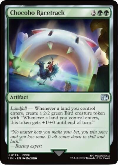 Chocobo Racetrack FIN #179 (Near Mint Uncommon) Magic: The Gathering: FINAL FANTASY
