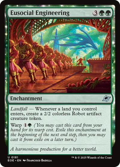 Eusocial Engineering EOE #181 (Near Mint Uncommon) Magic: The Gathering: Edge of Eternities