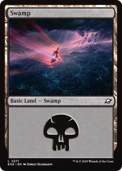Swamp 0271 EOE #271 (Near Mint Land) Magic: The Gathering: Edge of Eternities