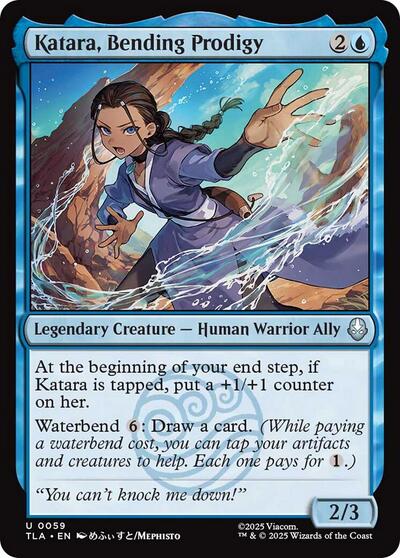 Katara Bending Prodigy TLA #59 (Near Mint Uncommon) Magic: The Gathering: Avatar: The Last Airbender