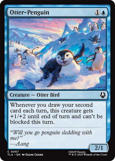 Otter Penguin TLA #67 (Near Mint Common) Magic: The Gathering: Avatar: The Last Airbender