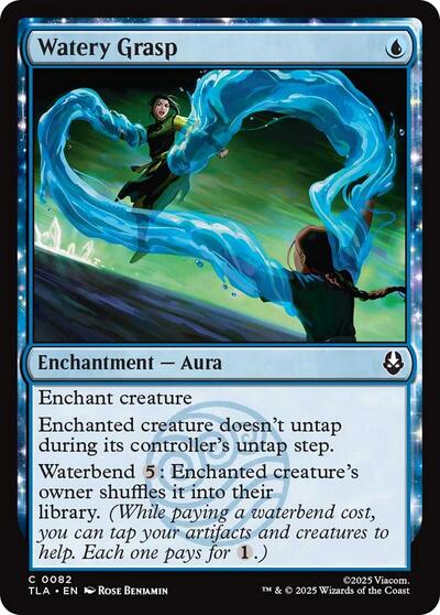 Watery Grasp TLA #82 (Near Mint Common) Magic: The Gathering: Avatar: The Last Airbender