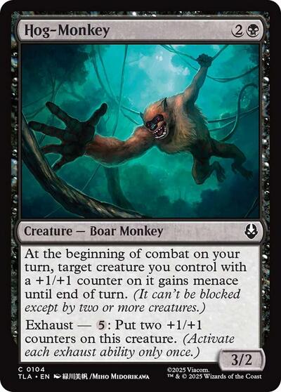 Hog Monkey TLA #104 (Near Mint Common) Magic: The Gathering: Avatar: The Last Airbender