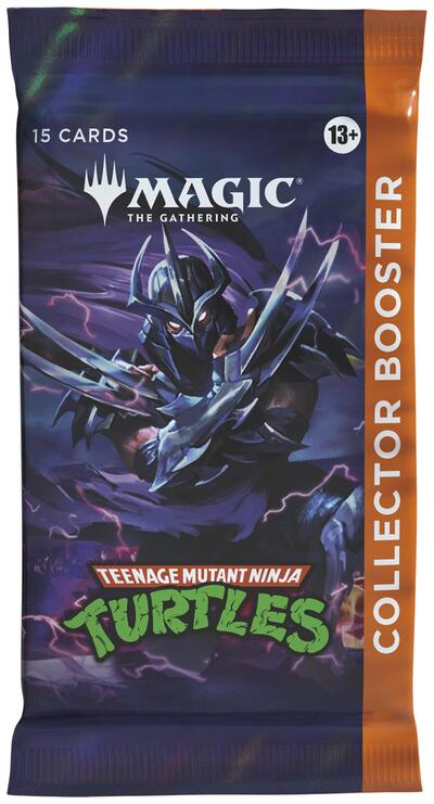 Teenage Mutant Ninja Turtles - Collector Booster Pack TMT (Unopened) Magic: The Gathering: Teenage Mutant Ninja Turtles