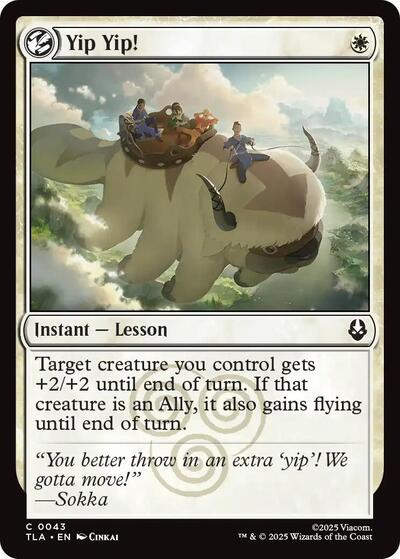 Yip Yip TLA #43 (Near Mint Common) Magic: The Gathering: Avatar: The Last Airbender