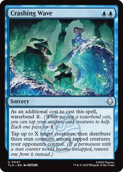 Crashing Wave TLA #47 (Near Mint Uncommon) Magic: The Gathering: Avatar: The Last Airbender