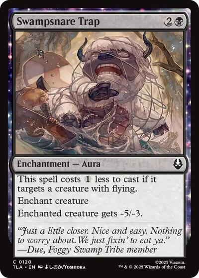 Swampsnare Trap TLA #120 (Near Mint Common) Magic: The Gathering: Avatar: The Last Airbender