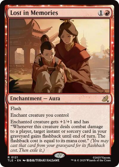 Lost in Memories TLE #121 (Near Mint Rare) Magic: The Gathering: Avatar: The Last Airbender: Eternal-Legal