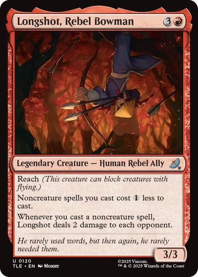 Longshot Rebel Bowman TLE #120 (Near Mint Uncommon) Magic: The Gathering: Avatar: The Last Airbender: Eternal-Legal
