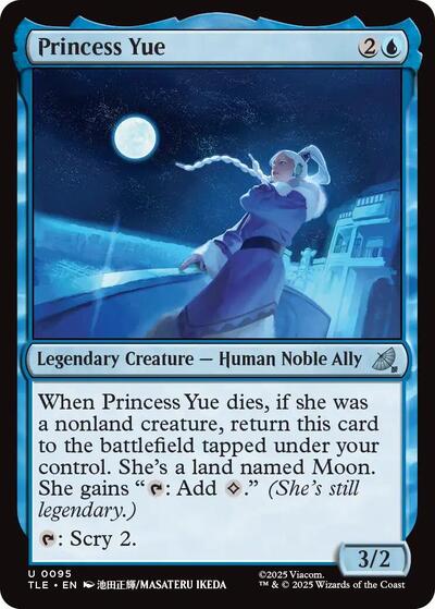 Princess Yue TLE #95 (Near Mint Uncommon) Magic: The Gathering: Avatar: The Last Airbender: Eternal-Legal