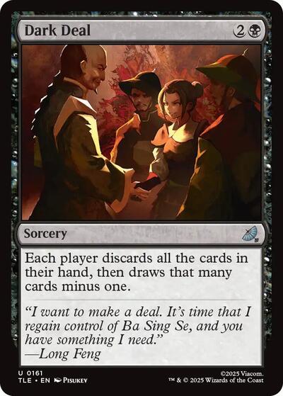 Dark Deal TLE #161 (Near Mint Uncommon) Magic: The Gathering: Avatar: The Last Airbender: Eternal-Legal