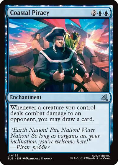 Coastal Piracy TLE #156 (Near Mint Uncommon) Magic: The Gathering: Avatar: The Last Airbender: Eternal-Legal