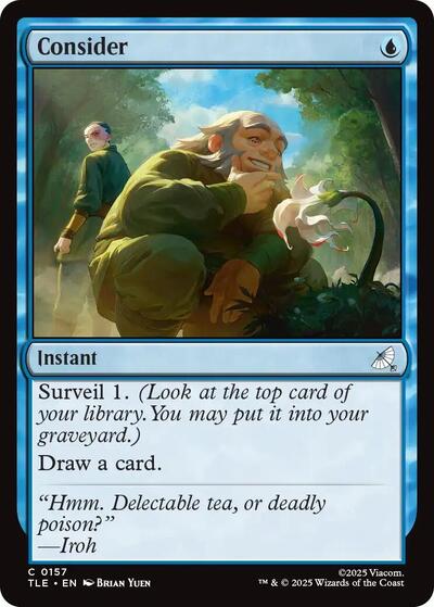 Consider TLE #157 (Near Mint Common) Magic: The Gathering: Avatar: The Last Airbender: Eternal-Legal