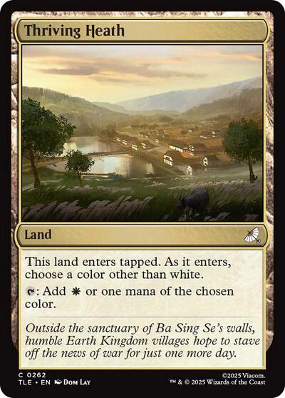 Thriving Heath TLE #262 (Near Mint Common) Magic: The Gathering: Avatar: The Last Airbender: Eternal-Legal