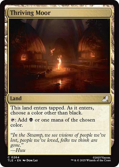 Thriving Moor TLE #264 (Near Mint Common) Magic: The Gathering: Avatar: The Last Airbender: Eternal-Legal