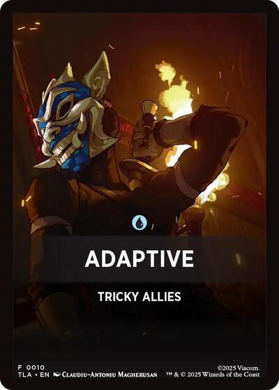Adaptive Theme Card TLA #10 (Near Mint T) Magic: The Gathering: Avatar: The Last Airbender