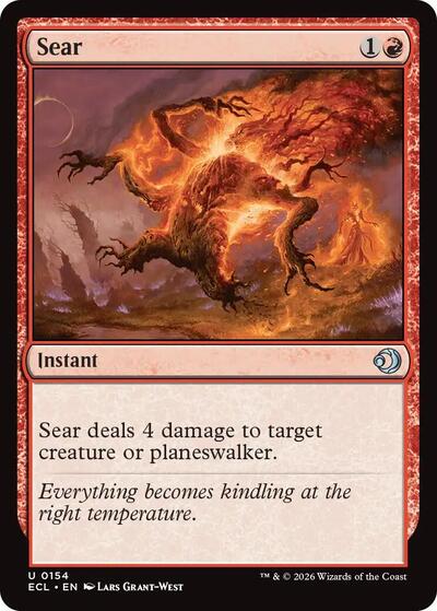Sear ECL #154 (Near Mint Uncommon) Magic: The Gathering: Lorwyn Eclipsed