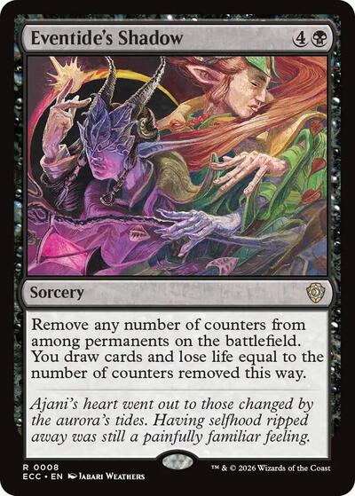 Eventides Shadow ECC #8 (Near Mint Rare) Magic: The Gathering: Commander: Lorwyn Eclipsed