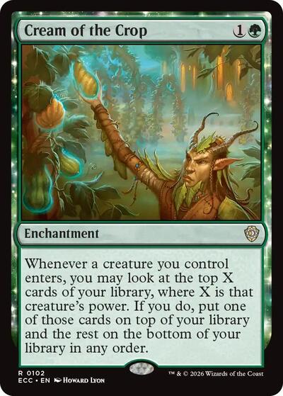 Cream of the Crop ECC #102 (Near Mint Rare) Magic: The Gathering: Commander: Lorwyn Eclipsed