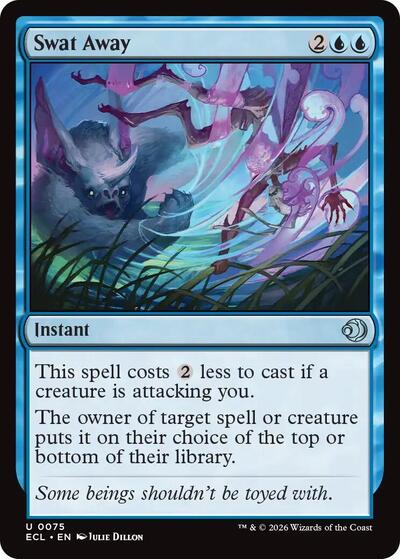 Swat Away ECL #75 (Near Mint Uncommon) Magic: The Gathering: Lorwyn Eclipsed