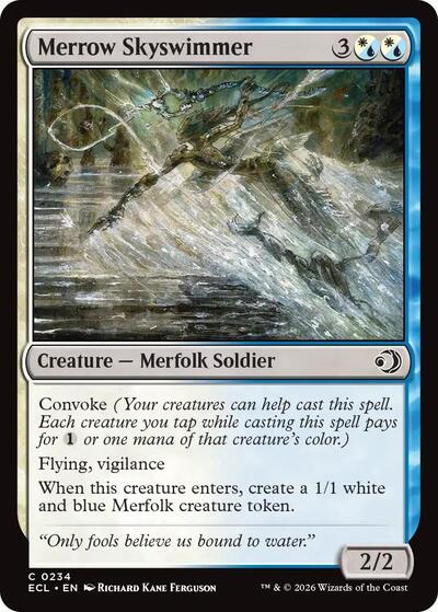 Merrow Skyswimmer Lorwyn Eclipsed ECL #234 (Common) Magic: The Gathering: