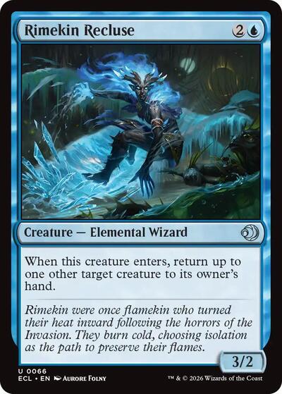 Rimekin Recluse ECL #66 (Near Mint Uncommon) Magic: The Gathering: Lorwyn Eclipsed