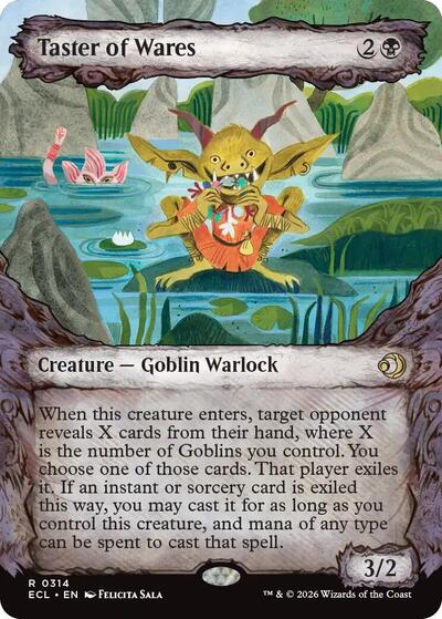 Taster of Wares Showcase ECL #314 (Near Mint Rare) Magic: The Gathering: Lorwyn Eclipsed