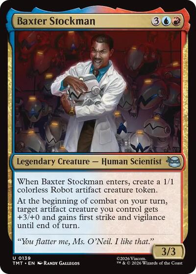 Baxter Stockman TMT #139 (Near Mint Uncommon) Magic: The Gathering: Teenage Mutant Ninja Turtles