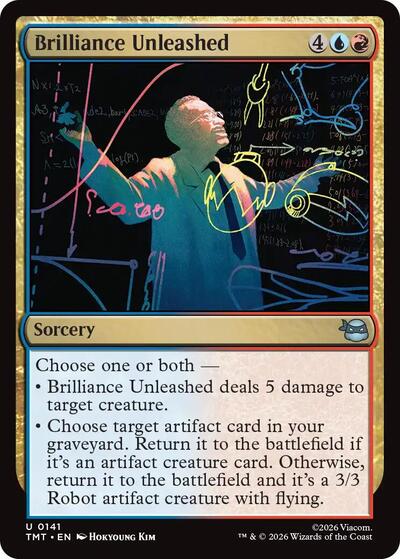 Brilliance Unleashed TMT #141 (Near Mint Uncommon) Magic: The Gathering: Teenage Mutant Ninja Turtles