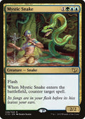 Mystic Snake C15 #228 (Heavily Played Rare) Magic: The Gathering: Commander 2015