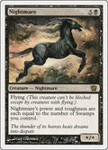 Nightmare 8ED #150 (Moderately Played Rare) Magic: The Gathering: 8th Edition