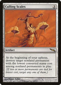 Culling Scales MRD #160 (Heavily Played Rare) Magic: The Gathering: Mirrodin