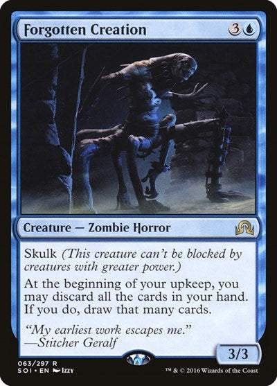 Forgotten Creation SOI #63 (Near Mint Rare) Magic: The Gathering: Shadows over Innistrad